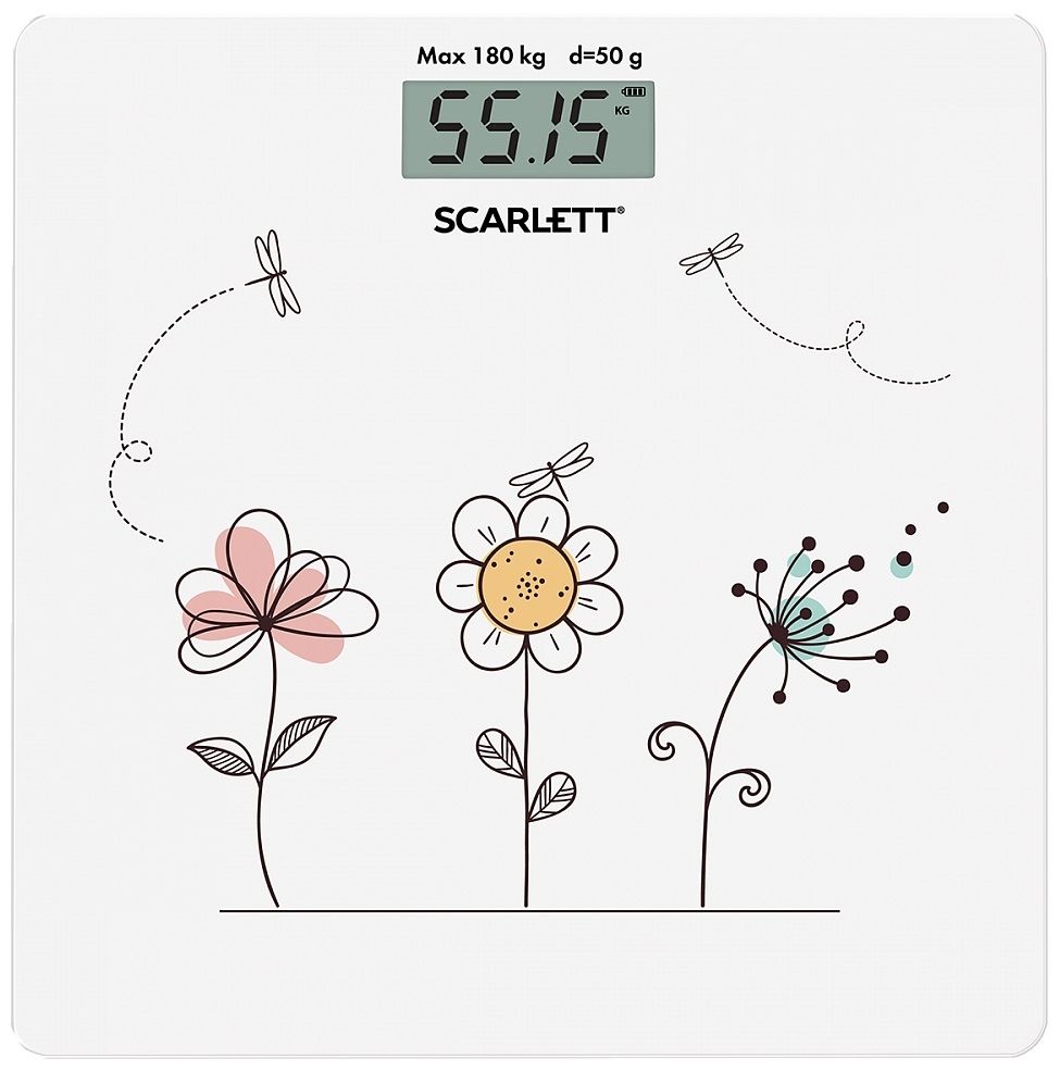 Весы напольные Scarlett SC-BS33E025 рисунок