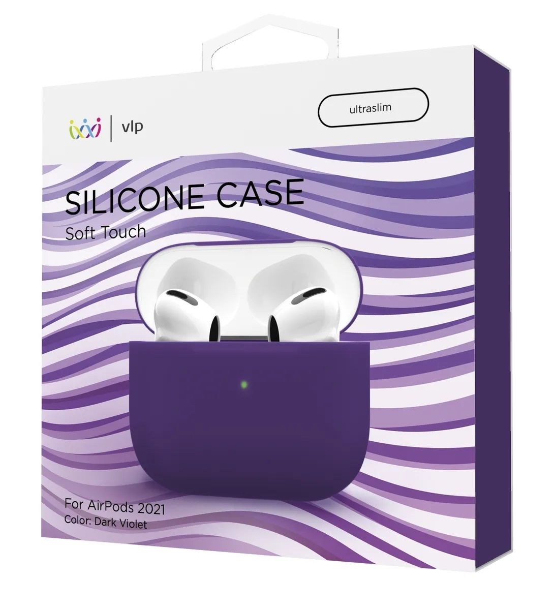 Чехол VLP для AirPods Pro фиолетовый