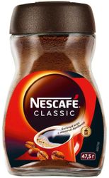 Кофе растворимый Сlassic стеклянная банка 47.5гр Nescafe