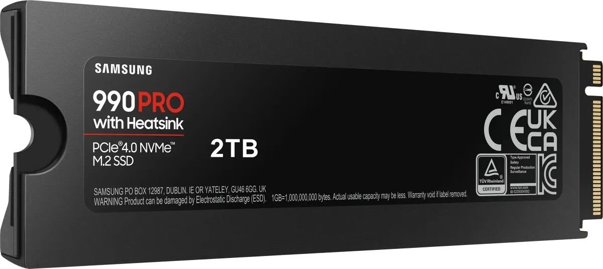 Накопитель SSD Samsung 990 PRO (MZ-V9P2T0CW) 2 000 ГБ