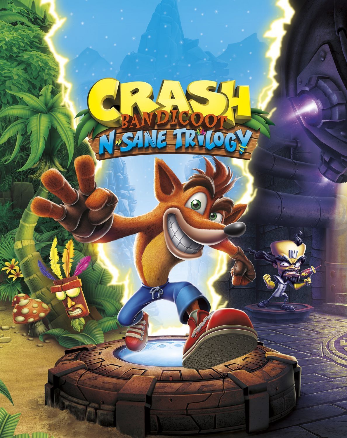 Игра для PlayStation 4 Crash Bandicoot N’sane Trilogy