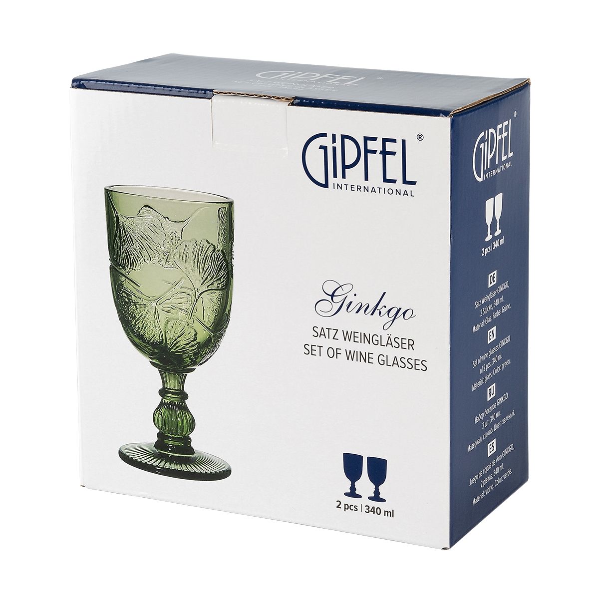 Набор бокалов Gipfel GINKGO