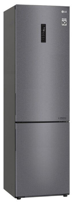 Холодильник LG GA-B509CLSL серый (сильная вмятина на правой стороне. небольшая вмятина на двери на левой нижней части)