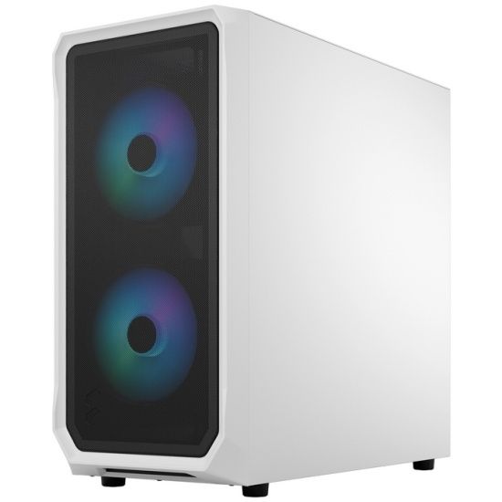Корпус Fractal Design Focus 2 RGB White TG Clear Tint FD-C-FOC2A-04 без БП белый