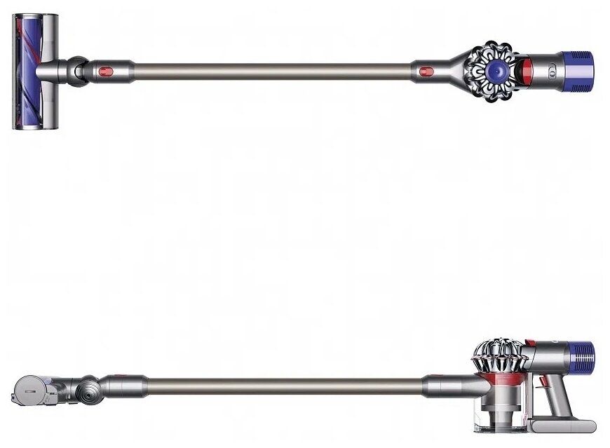 Пылесос Dyson V8 Motorhead серебристый
