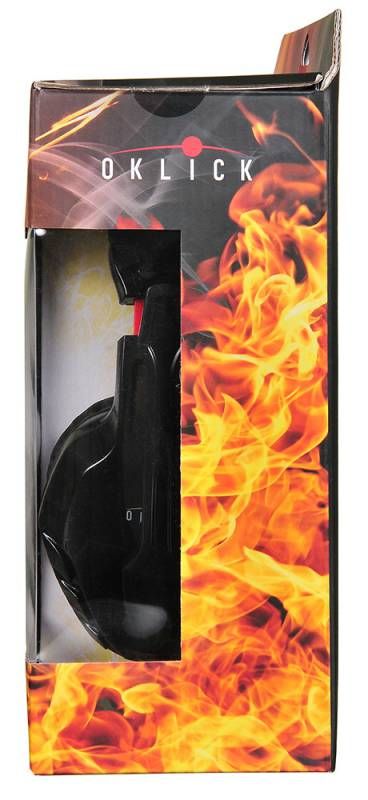Проводная гарнитура Oklick HS-L320G Phoenix черный