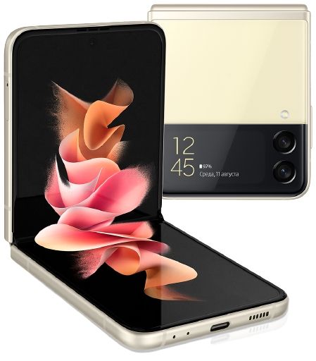 Смартфон Samsung Galaxy Z Flip 3 256 Гб бежевый