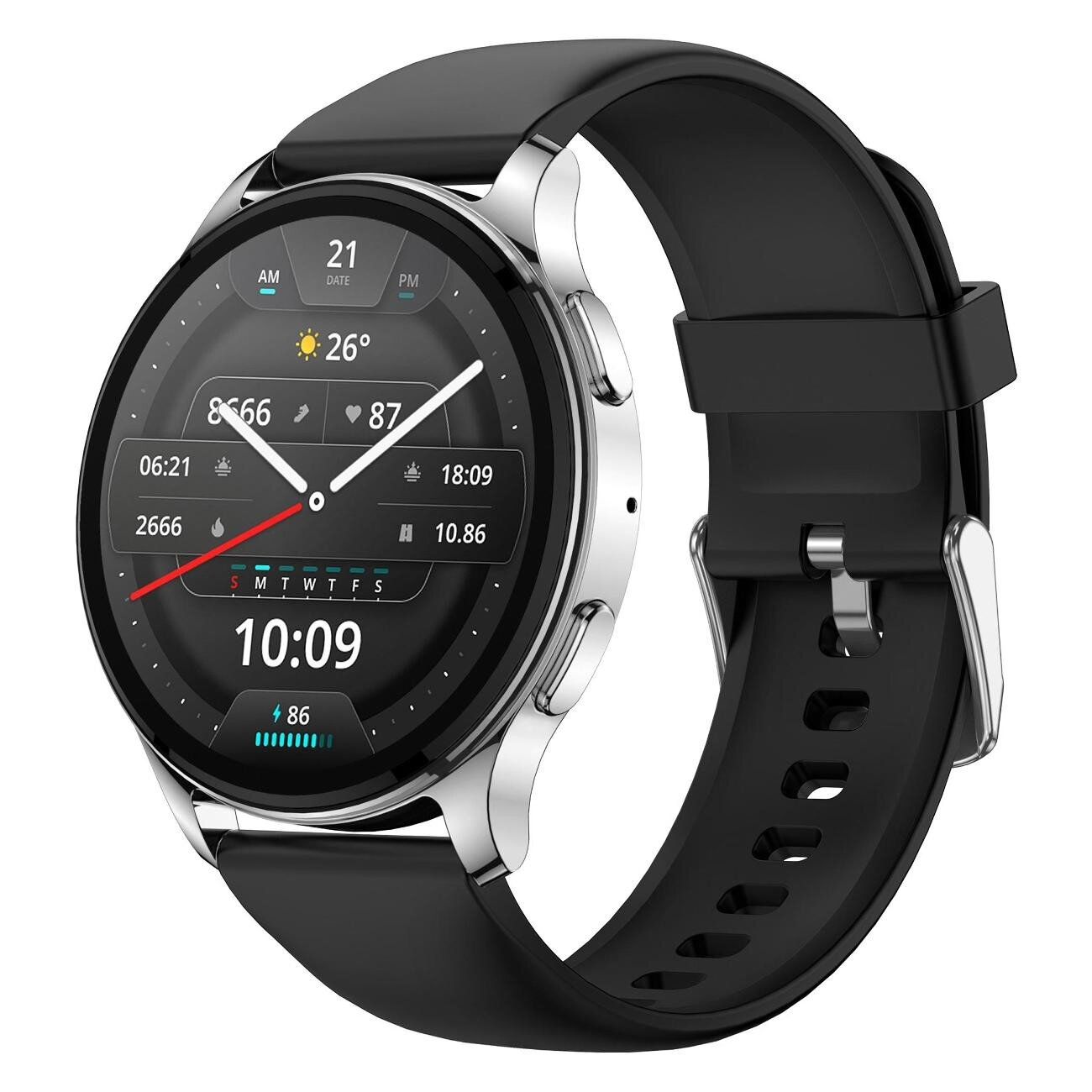 Смарт-часы Amazfit Pop 3R серебристый