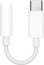 Адаптер Apple USB-C to Jack3.5 MU7E2ZM/A белый