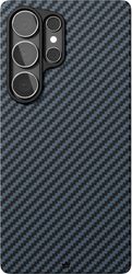 Чехол накладка VLP Kevlar Case с MagSafe для Samsung Galaxy S25 Ultra синий