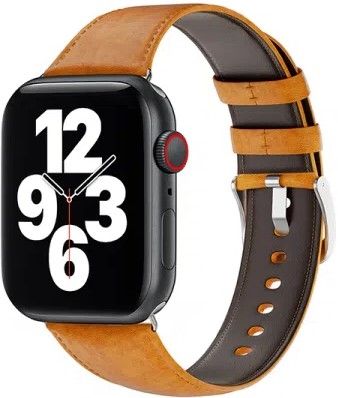 Ремешок для Apple Watch 42/44/45/49 мм Wiwu Wi-WB003 светло-коричневый