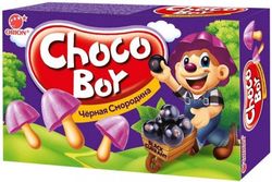 Печенье Choco Boy Черная смородина 45гр Orion