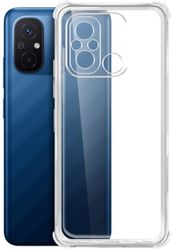 Чехол накладка Borasco для Xiaomi Redmi 12C прозрачный