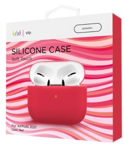 Чехол VLP для AirPods Pro красный