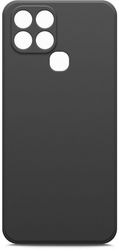 Чехол накладка Borasco Microfiber Case для Infinix Smart 6 черный