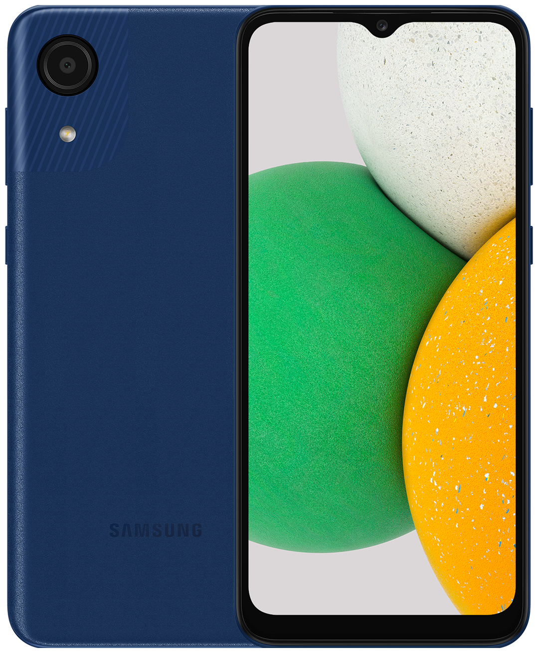 Смартфон Samsung Galaxy A03 Core 2/32 Гб синий - купить в 05.RU, цены