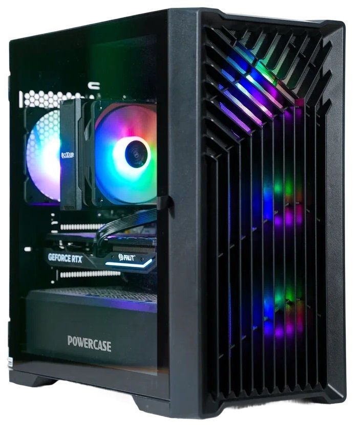 Компьютер для игр на высоких настройках на базе CPU AMD Ryzen 5 7500F + NVIDIA GeForce RTX 4060 Ti