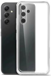 Чехол накладка Borasco для Samsung Galaxy A34 прозрачный