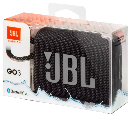 Портативная колонка JBL GO 3 черный