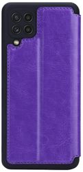 Чехол книжка G-Case для Samsung Galaxy A22 фиолетовый