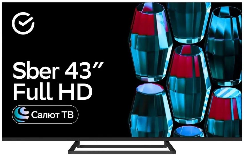 Телевизор SBER 43F2128 43" (108 см) черный