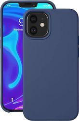 Чехол накладка Deppa Liquid Silicone Case для Apple iPhone 12 mini синий
