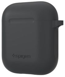 Чехол Spigen AirPods Silicone Case, Charcoal