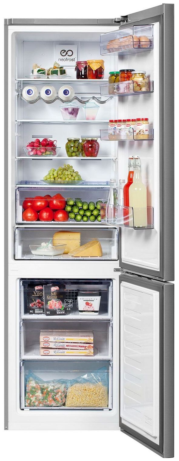 Холодильник Beko RCNK400E20ZX серебристый