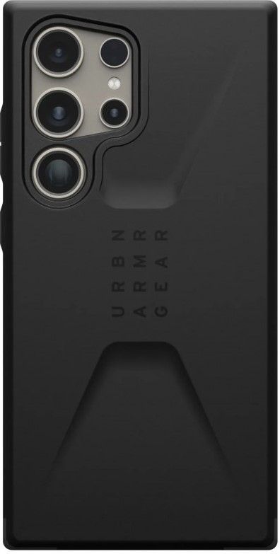 Чехол Uag Civilian для Samsung Galaxy S24 Ultra, черный (Black)