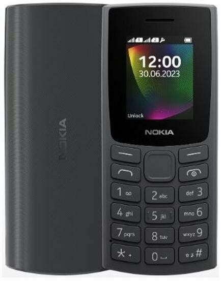 Сотовый телефон Nokia 106 черный