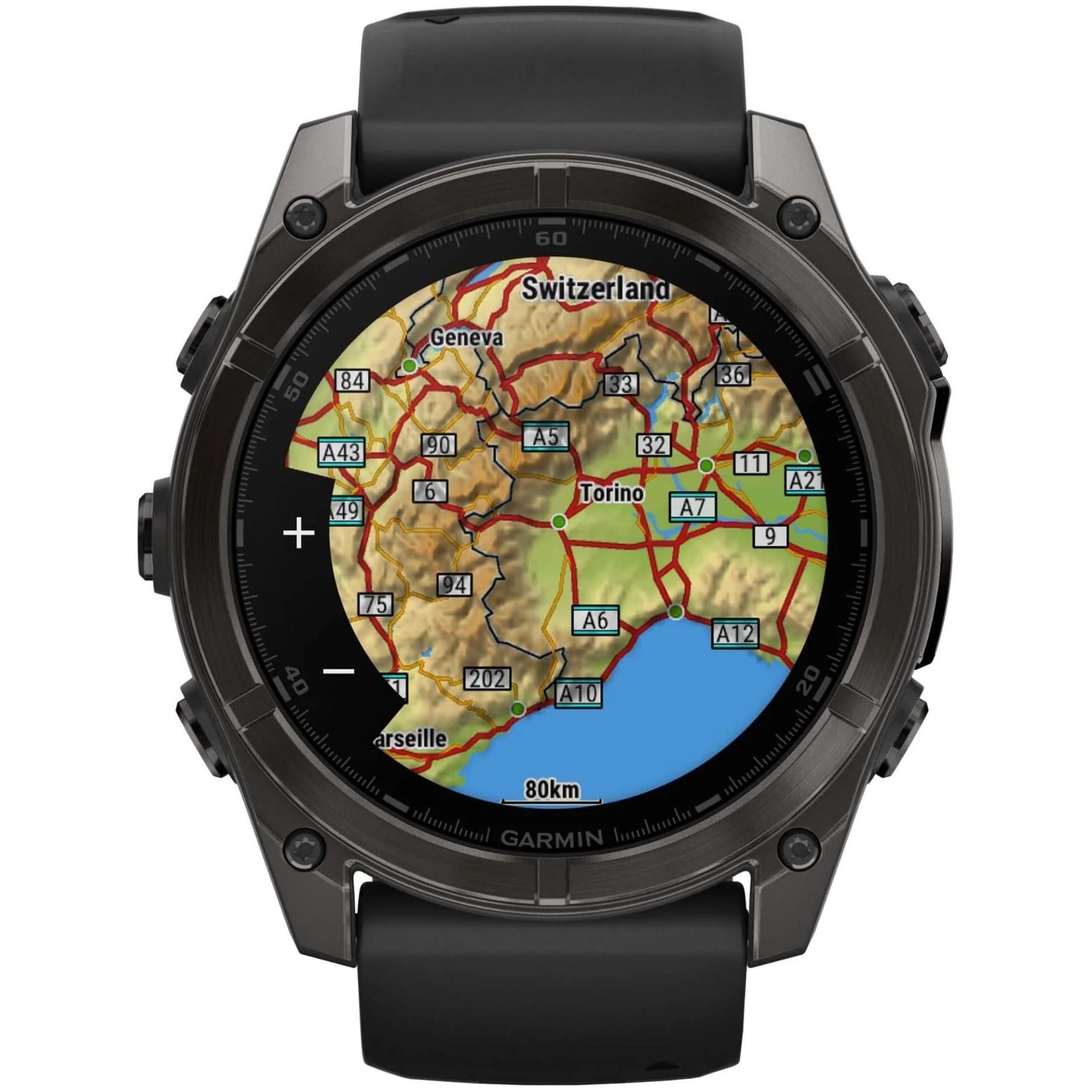 Смарт-часы Garmin Fenix 8 [51mm] черный