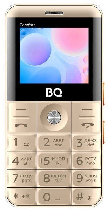 Сотовый телефон BQ 2006 Comfort золотой