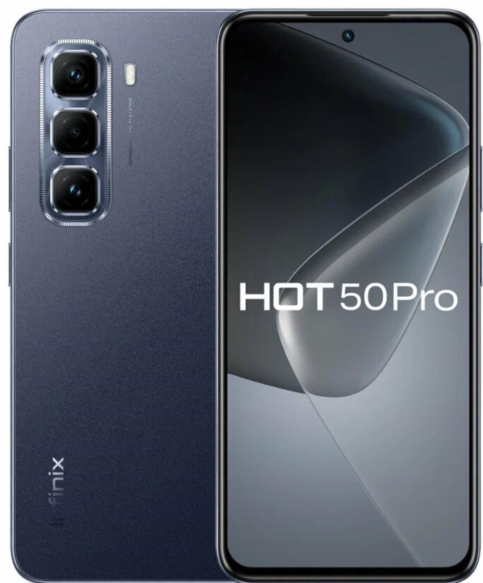 Смартфон Infinix Hot 50 Pro 256 Гб черный