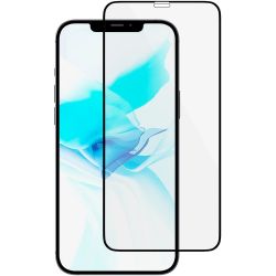 uBear Стекло защитное алюмосиликат. для iPhone 12/12 Pro, Extreme 3D, чёрная рамка GL110BL03A3D61-I20