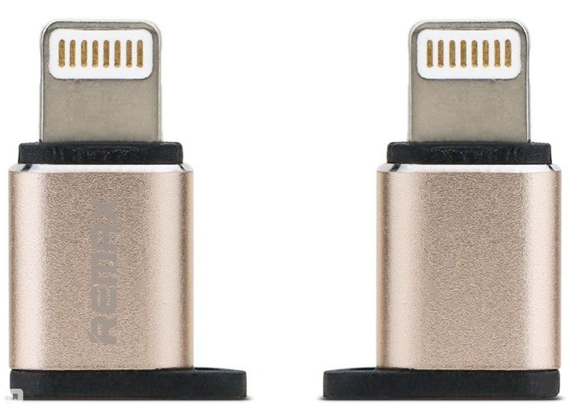 ЗУ-переходник Micro USB - Apple iPhone 5 Remax RA-USB2 золотой - купить в  05.RU, цены, отзывы