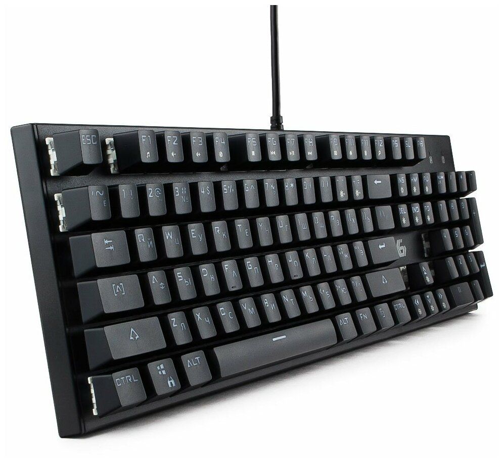 Клавиатура проводная Gembird KB-G550L Outemu Blue черный