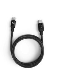 Кабель USB-C - Lightning  ADAM elements PeAk II 2 м, черный