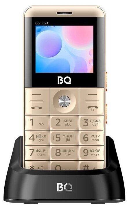 Сотовый телефон BQ 2006 Comfort золотой