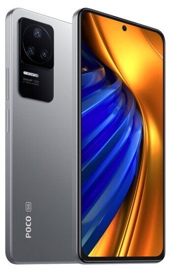 Смартфон POCO F4 256 Гб серебристый
