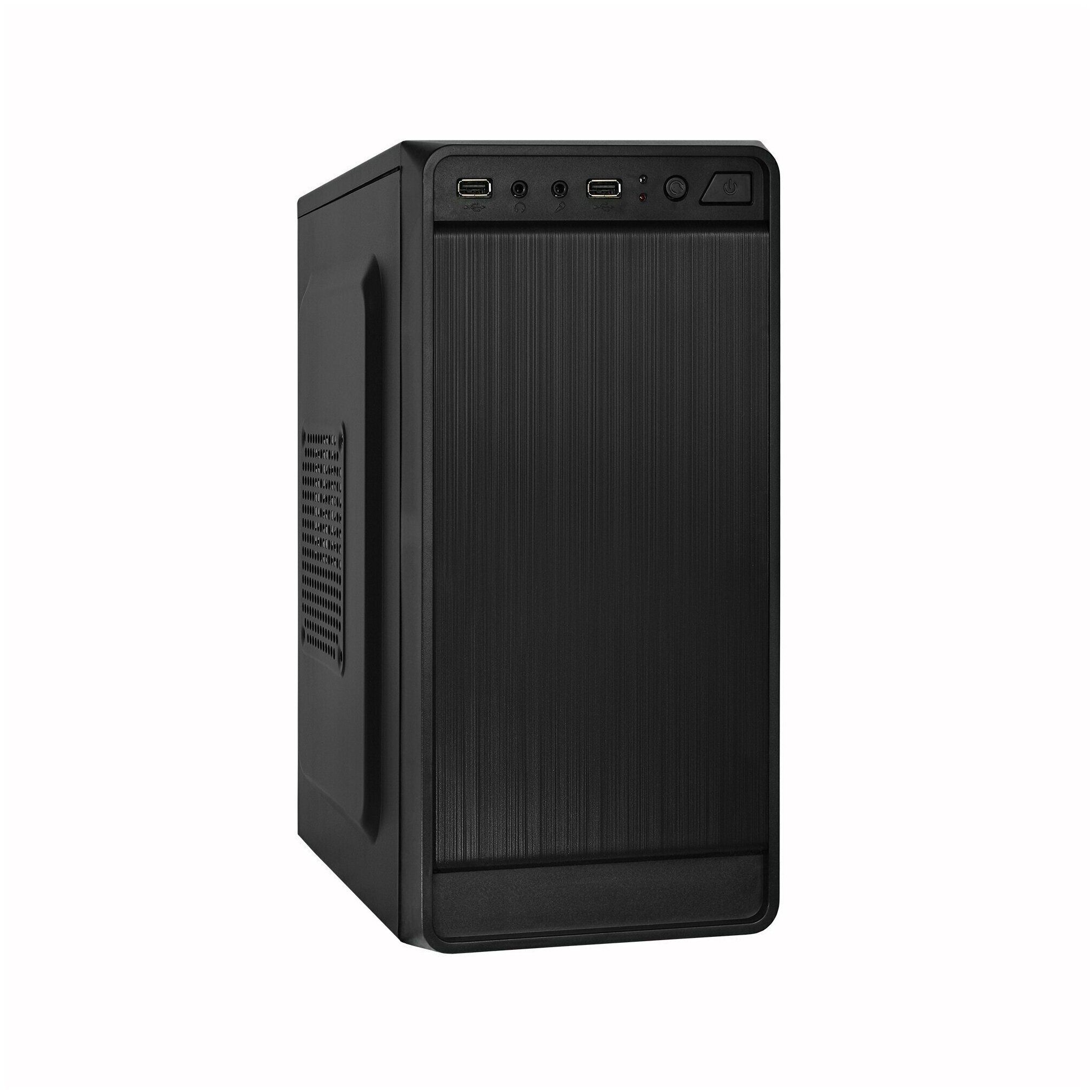 Корпус Minitower Exegate <BAA-108> Black MicroATX 400W (24+4пин)  <EX283125RUS>,Плохо работает разъем звука уцененный - купить в 05.RU,  цены