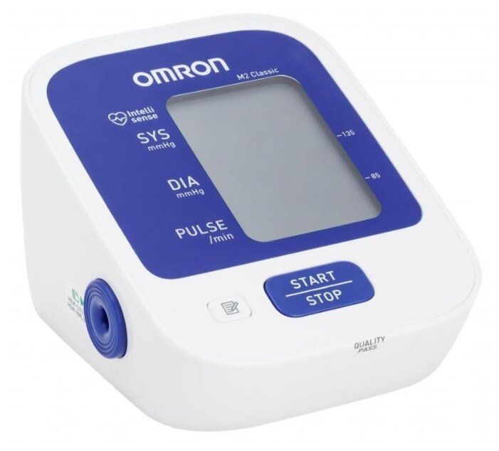 Тонометр OMRON M2 Classic (HEM-7122-ALRU) (универсальная манжета) + адаптер питания