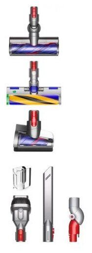 Пылесос Dyson V12 Detect Slim Absolute серебристый