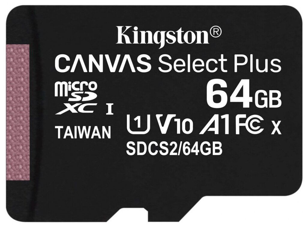 Карта памяти Kingston SDCS2/64GBSP 64 Гб