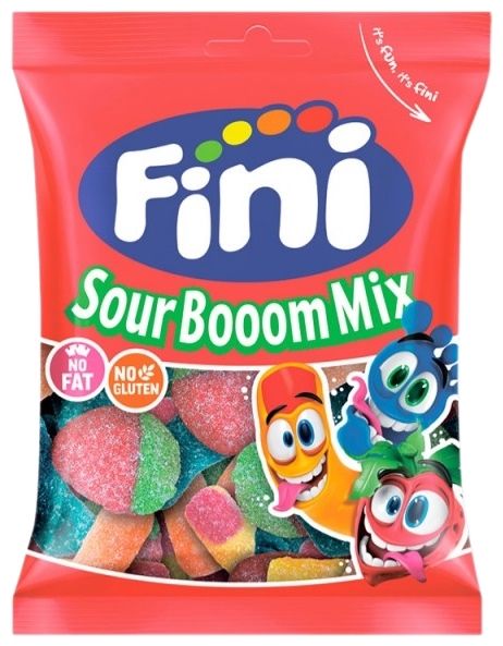 Мармелад жевательный Sour Boom Mix 90гр Fini 