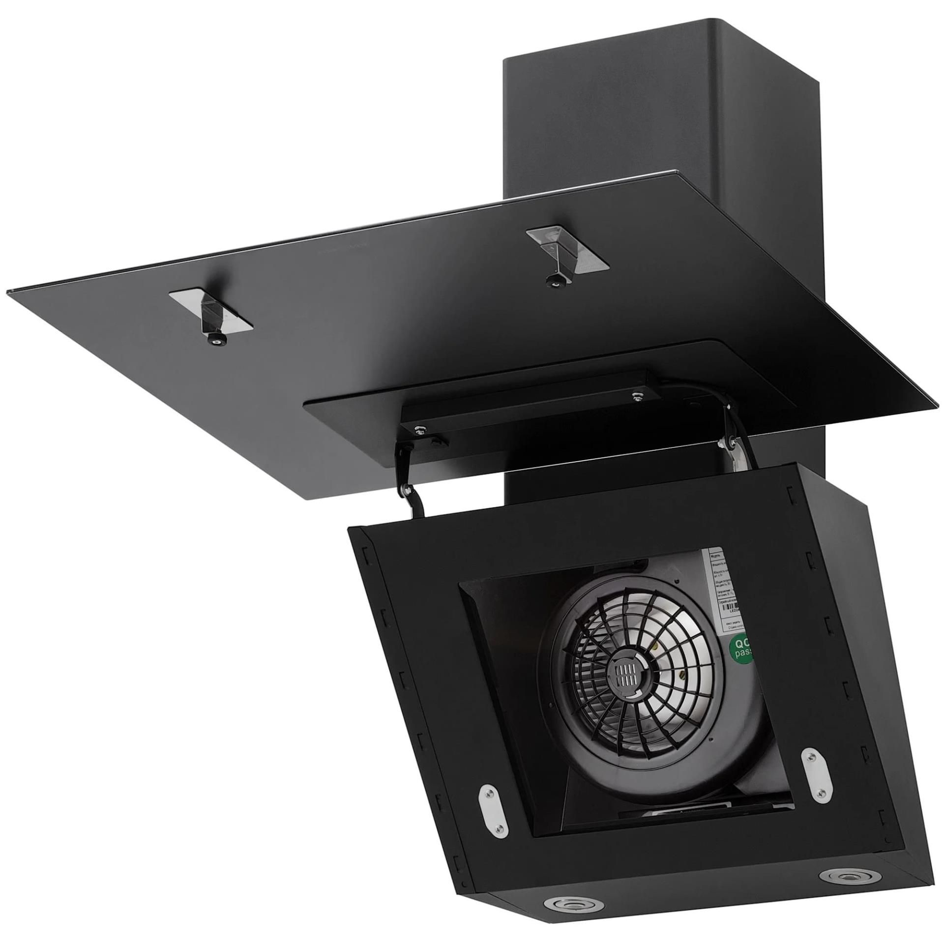 Вытяжка KRONA BELINDA 600 black SGC/ KRHD239 черный
