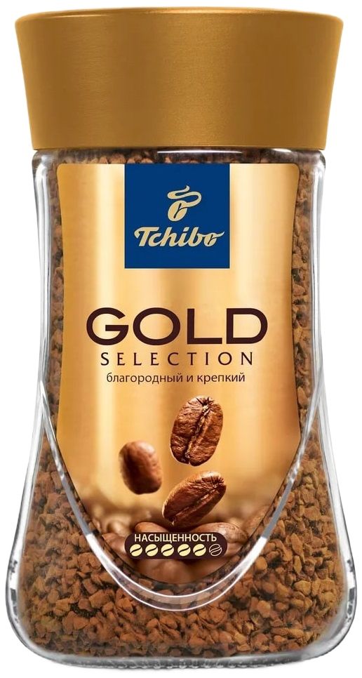 Кофе растворимый Gold 190г Tchibo