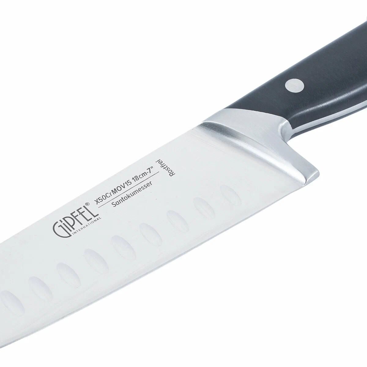 GIPFEL Нож поварской сантоку RIGEL 18см 52154
