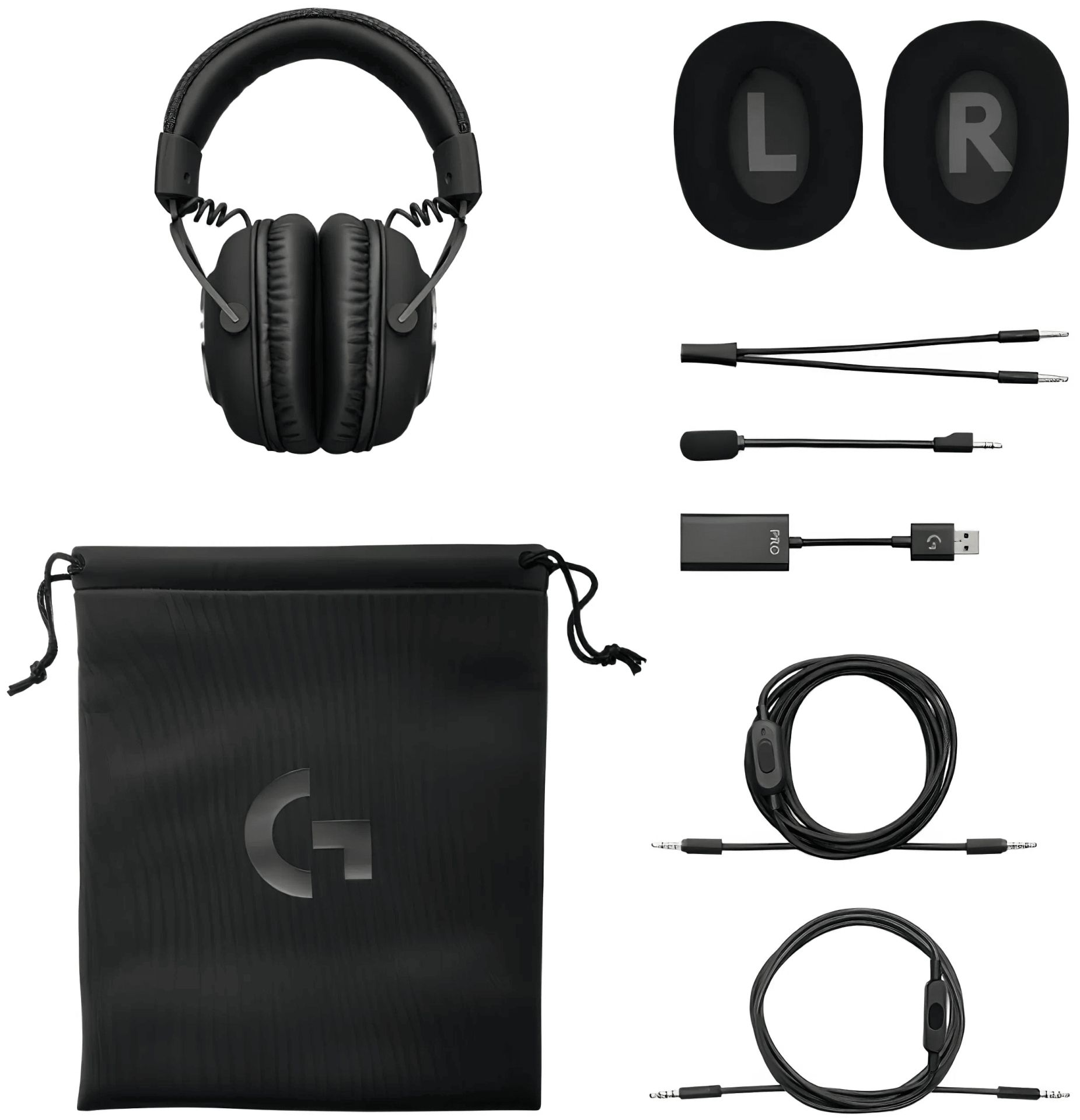 Проводные наушники Logitech Headset G PRO X Gaming (заявленный дефект не подтвержден)
