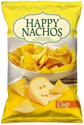 Чипсы кукурузные со вкусом сыра 150гр Happy Nachos