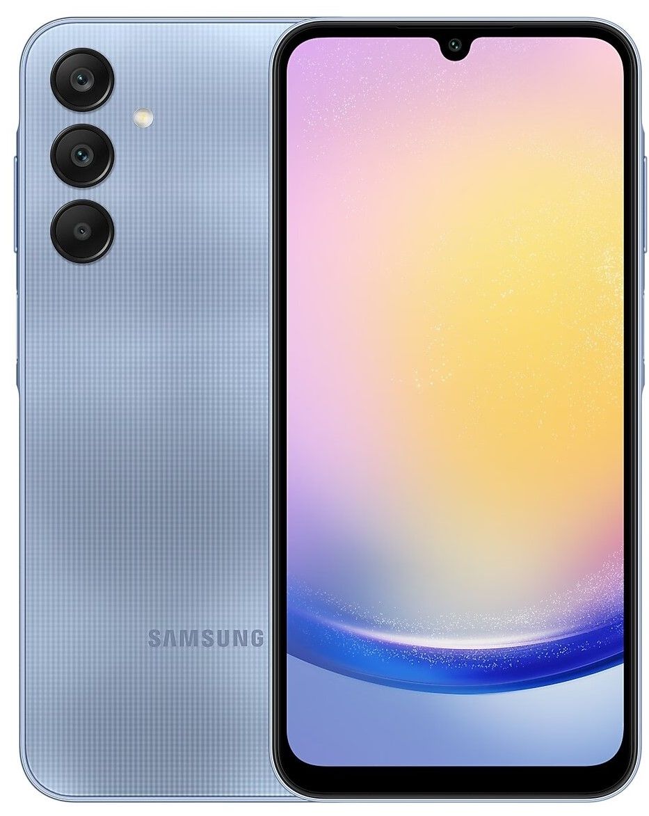 Смартфон Samsung Galaxy A25 8/256 Гб голубой